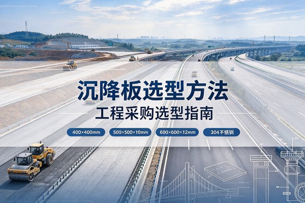 扎赉特旗沉降板选择方法