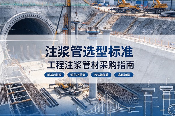 扎赉特旗注浆管选型标准